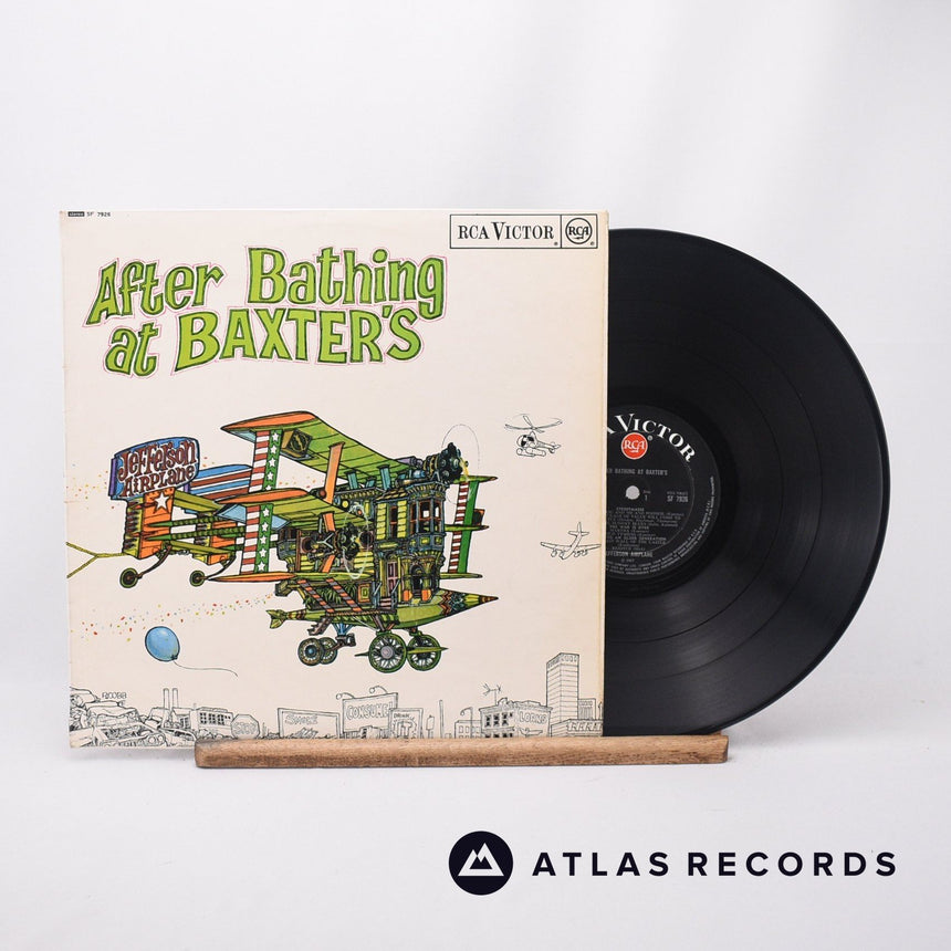 Jefferson Airplane After Bathing At Baxter's LP Vinyl Record - Front Cover & Record