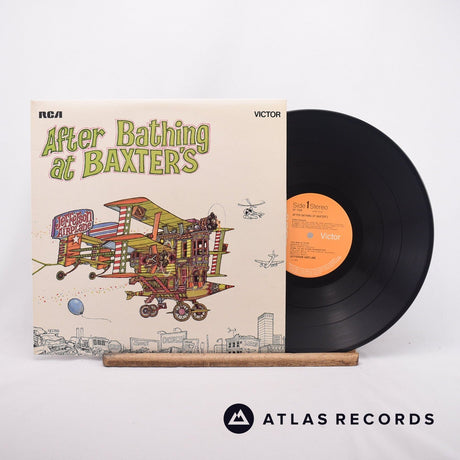 Jefferson Airplane After Bathing At Baxter's LP Vinyl Record - Front Cover & Record