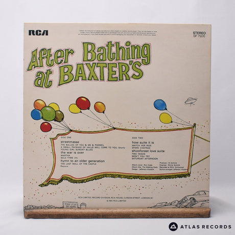 Jefferson Airplane - After Bathing At Baxter's - LP Vinyl Record - VG+/EX