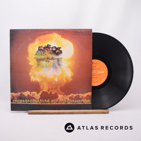 Jefferson Airplane Crown Of Creation LP Vinyl Record - Front Cover & Record