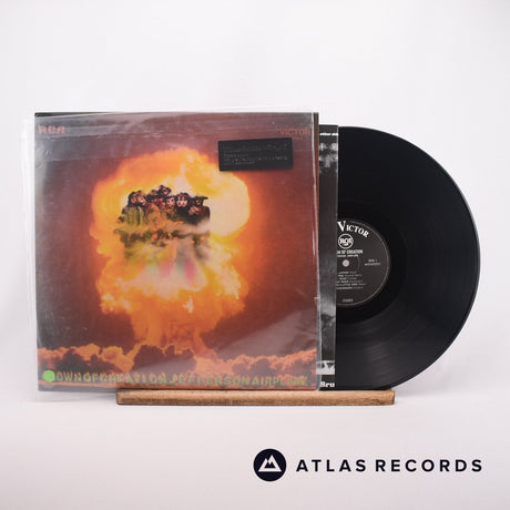 Jefferson Airplane Crown Of Creation LP Vinyl Record - Front Cover & Record