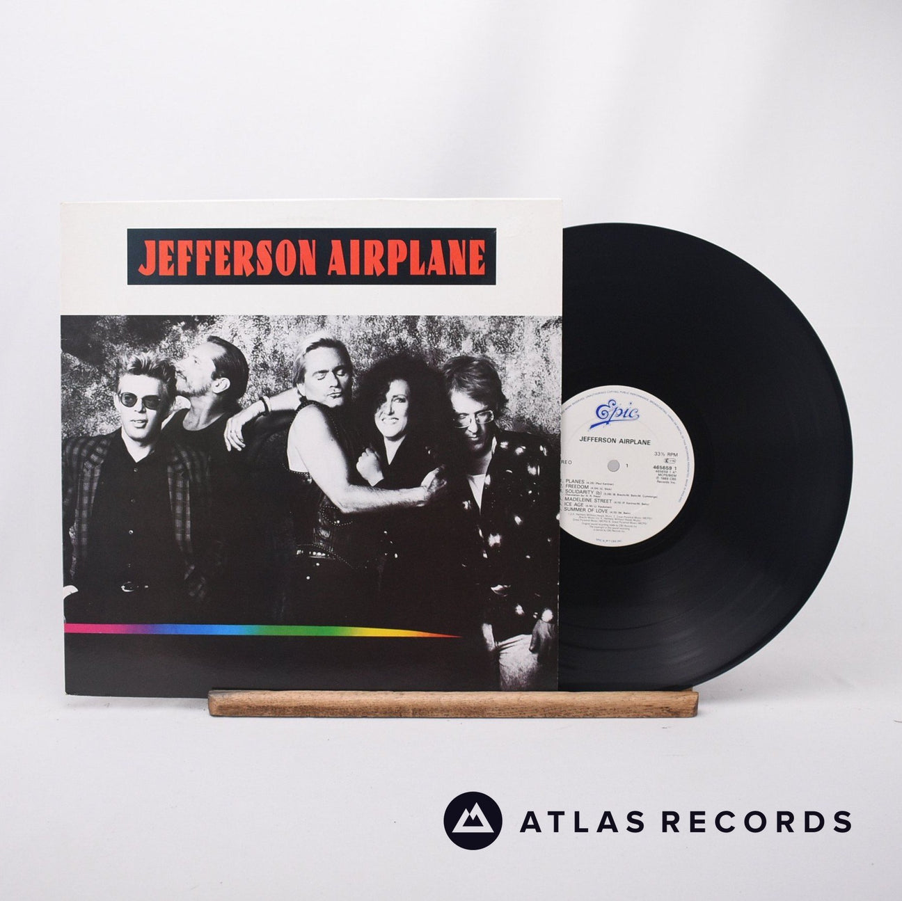 Jefferson Airplane Jefferson Airplane LP Vinyl Record - Front Cover & Record
