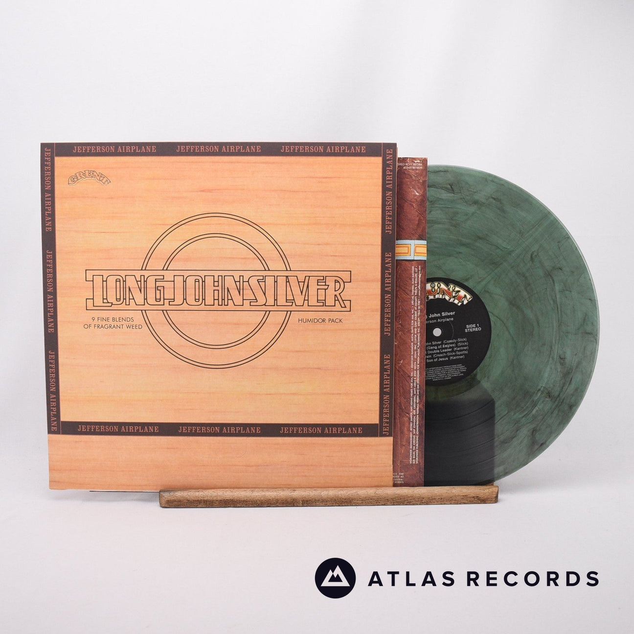 Jefferson Airplane Long John Silver LP Vinyl Record - Front Cover & Record