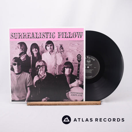 Jefferson Airplane Surrealistic Pillow LP Vinyl Record - Front Cover & Record