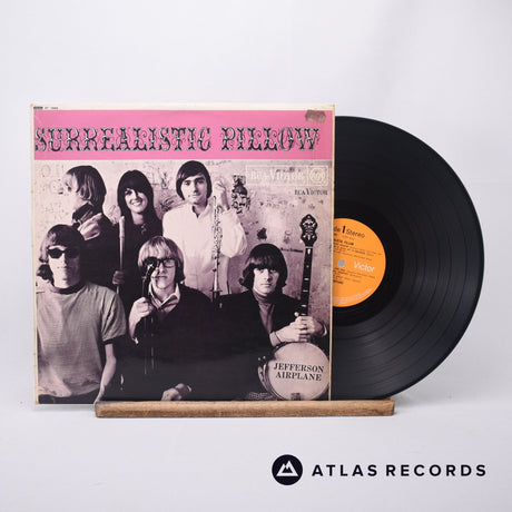 Jefferson Airplane Surrealistic Pillow LP Vinyl Record - Front Cover & Record