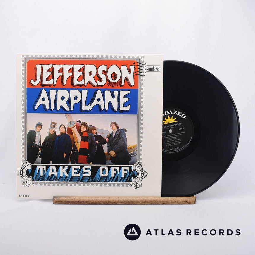 Jefferson Airplane Takes Off LP Vinyl Record - Front Cover & Record
