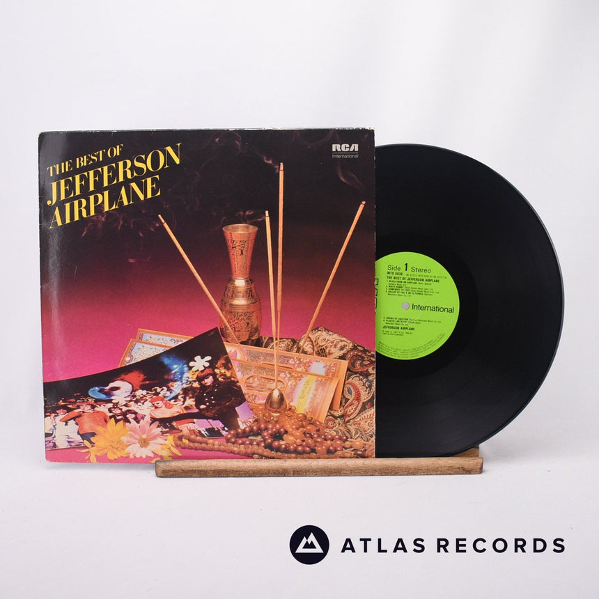 Jefferson Airplane The Best Of Jefferson Airplane LP Vinyl Record - Front Cover & Record