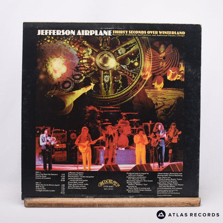 Jefferson Airplane - Thirty Seconds Over Winterland - LP Vinyl Record - VG+/EX