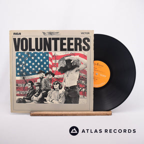 Jefferson Airplane Volunteers LP Vinyl Record - Front Cover & Record