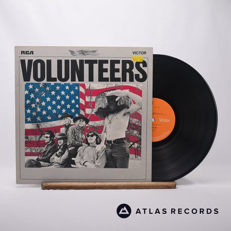 Jefferson Airplane Volunteers LP Vinyl Record - Front Cover & Record