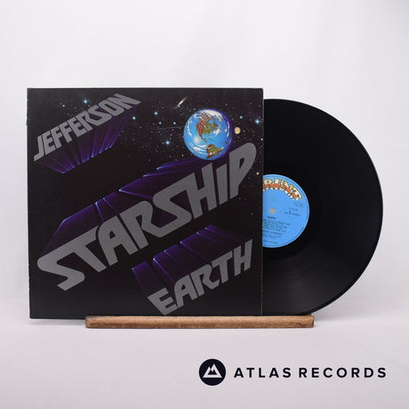 Jefferson Starship Earth LP Vinyl Record - Front Cover & Record