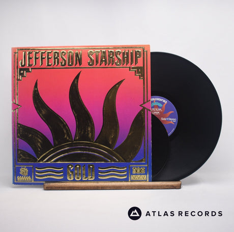 Jefferson Starship Gold 7" + LP Vinyl Record - Front Cover & Record