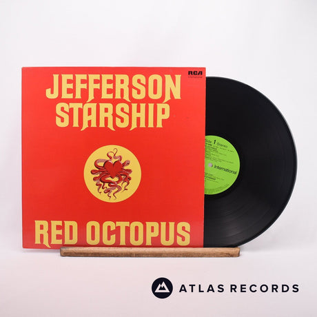 Jefferson Starship Red Octopus LP Vinyl Record - Front Cover & Record