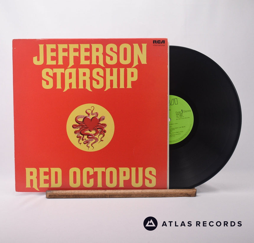 Jefferson Starship Red Octopus LP Vinyl Record - Front Cover & Record