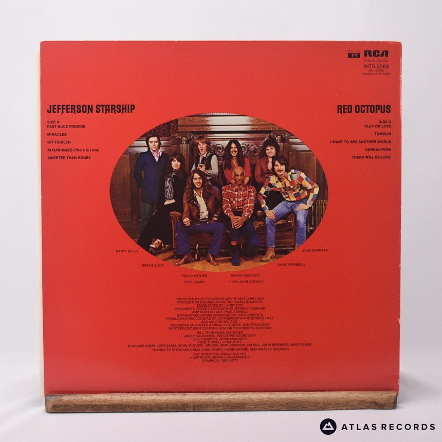 Jefferson Starship - Red Octopus - LP Vinyl Record - EX/EX