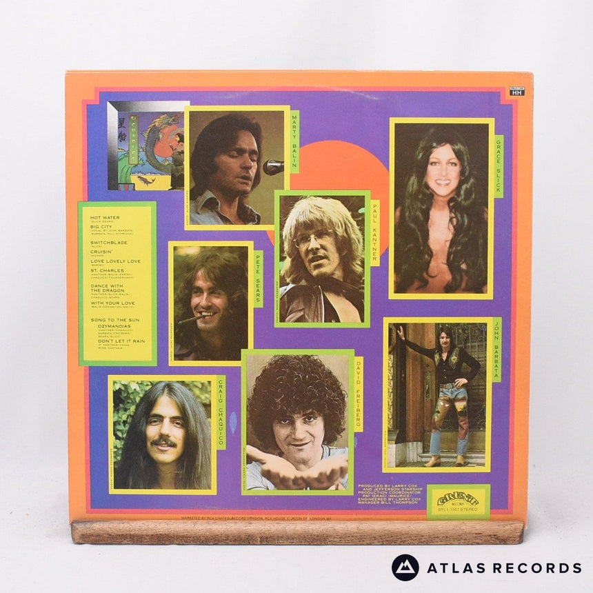 Jefferson Starship - Spitfire - LP Vinyl Record - VG+/EX