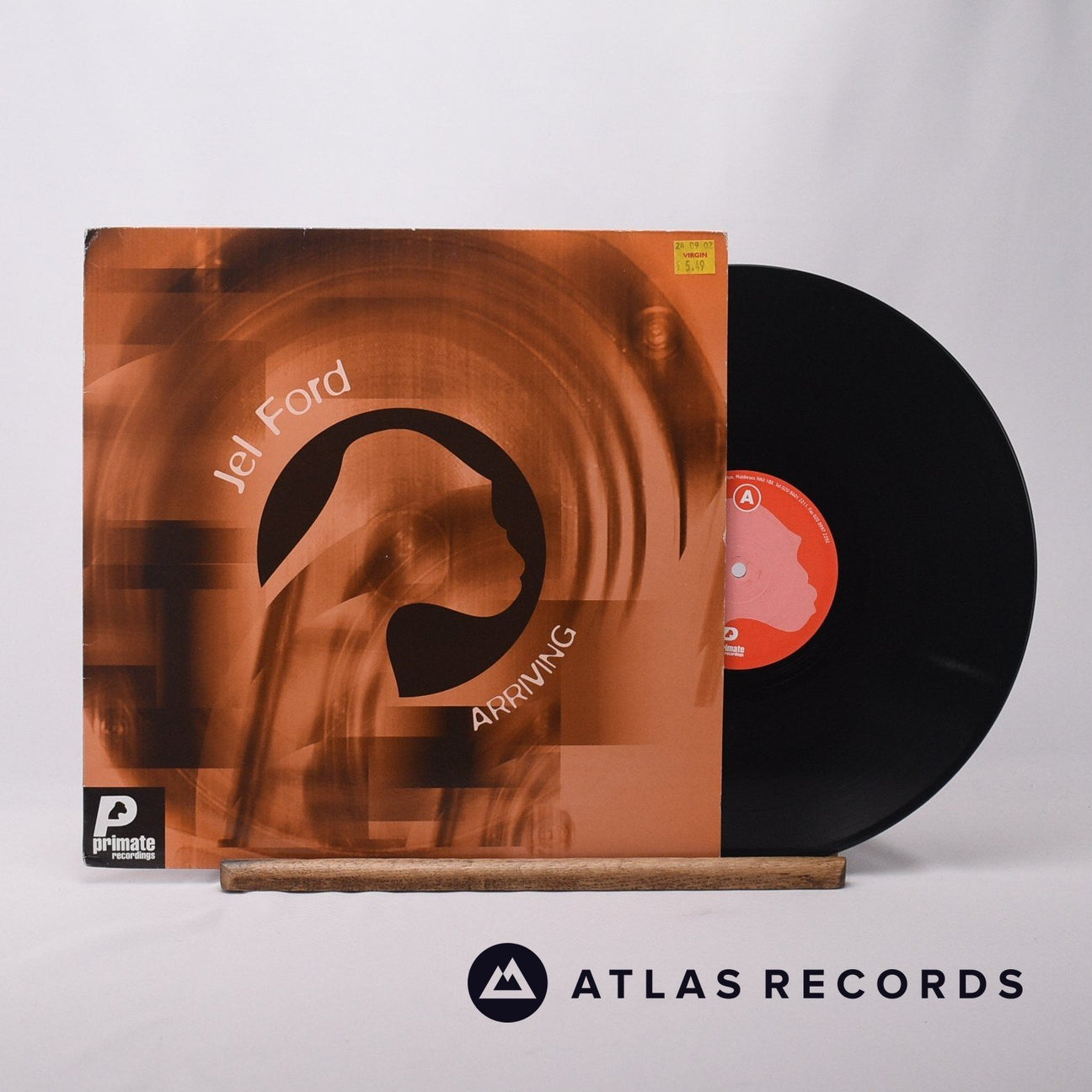 Jel Ford Arriving 12" Vinyl Record - Front Cover & Record