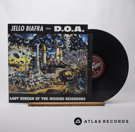 Jello Biafra Last Scream Of The Missing Neighbors LP Vinyl Record - Front Cover & Record