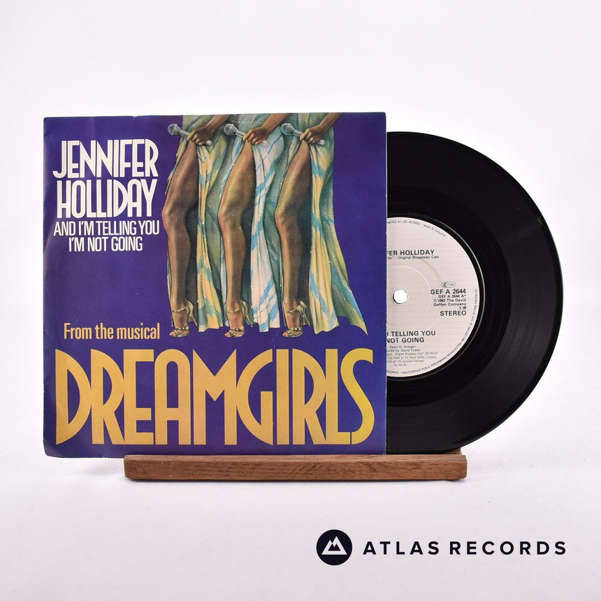 Jennifer Holliday And I'm Telling You I'm Not Going 7" Vinyl Record - Front Cover & Record