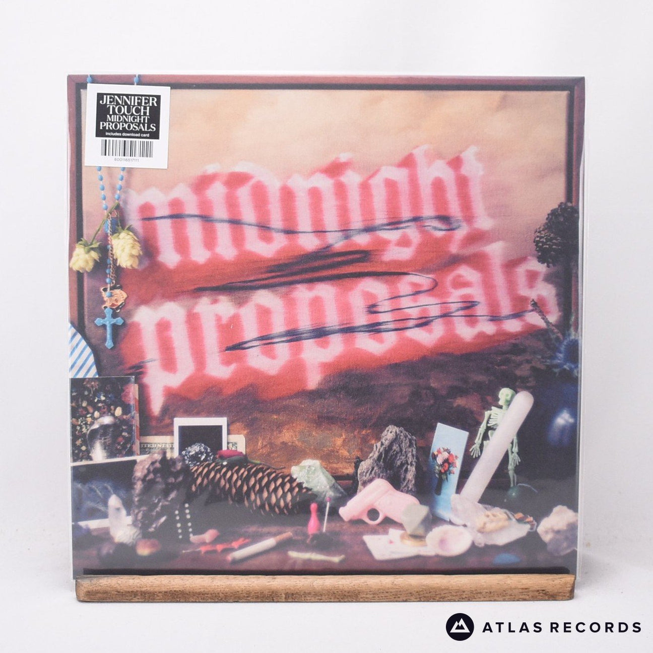 Jennifer Touch Midnight Proposals LP Vinyl Record - Front Cover & Record