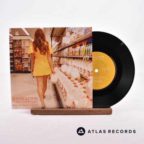 Jenny Lewis Rise Up With Fists!! 7" Vinyl Record - Front Cover & Record