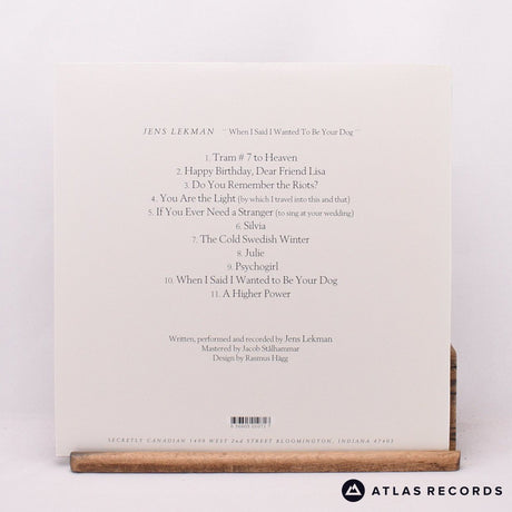 Jens Lekman - When I Said I Wanted To Be Your Dog - LP Vinyl Record - NM/EX