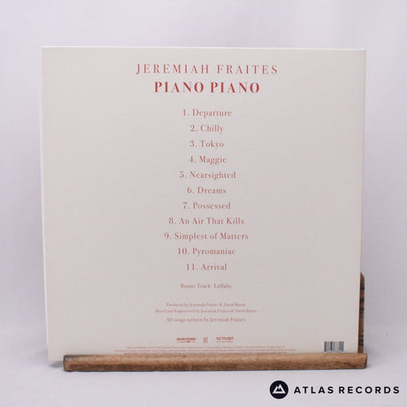 Jeremy Fraites - Piano Piano - Red Smoke Gatefold LP Vinyl Record - NM/EX