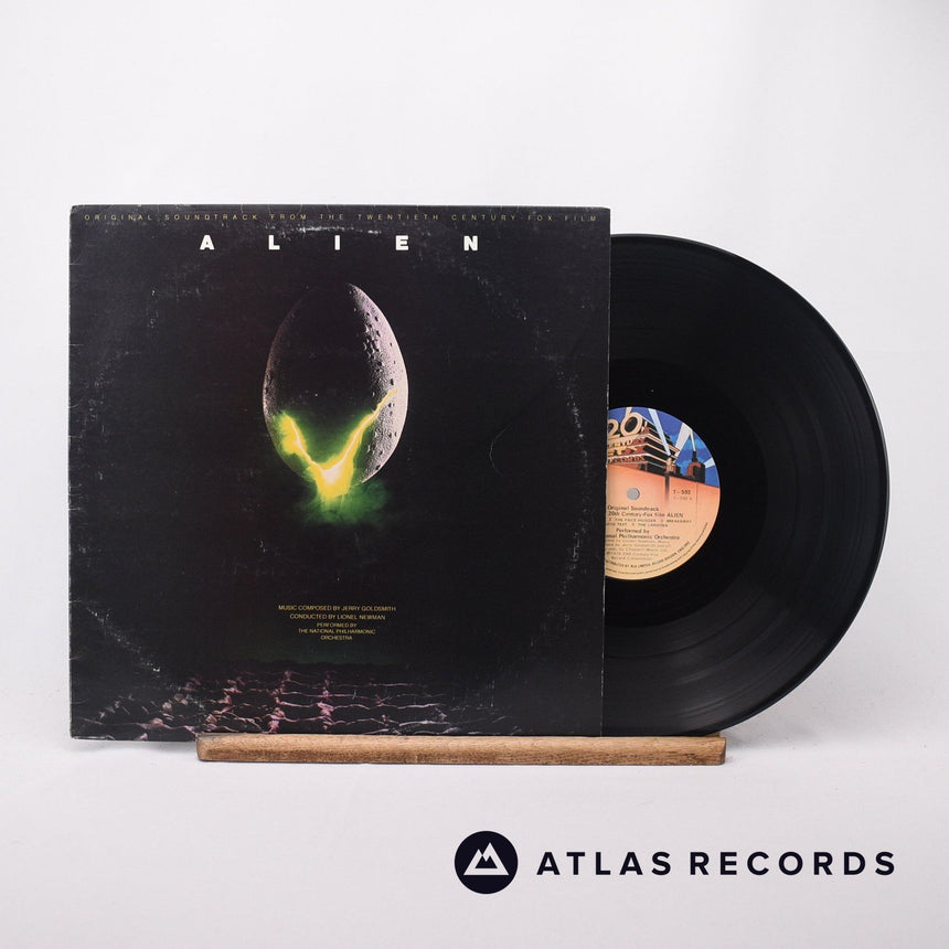 Jerry Goldsmith Alien LP Vinyl Record - Front Cover & Record