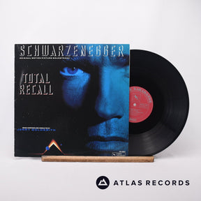 Jerry Goldsmith Total Recall LP Vinyl Record - Front Cover & Record