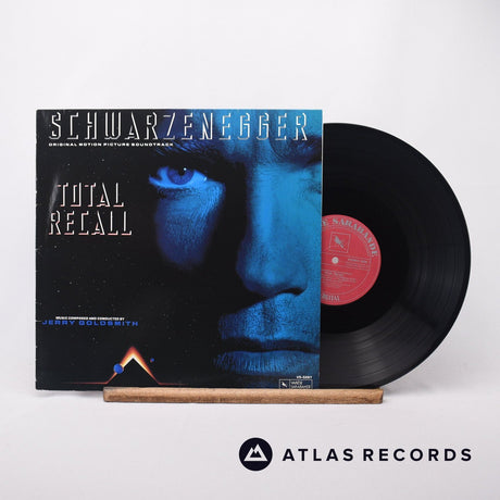 Jerry Goldsmith Total Recall LP Vinyl Record - Front Cover & Record
