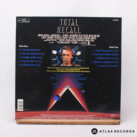 Jerry Goldsmith - Total Recall - LP Vinyl Record - EX/EX