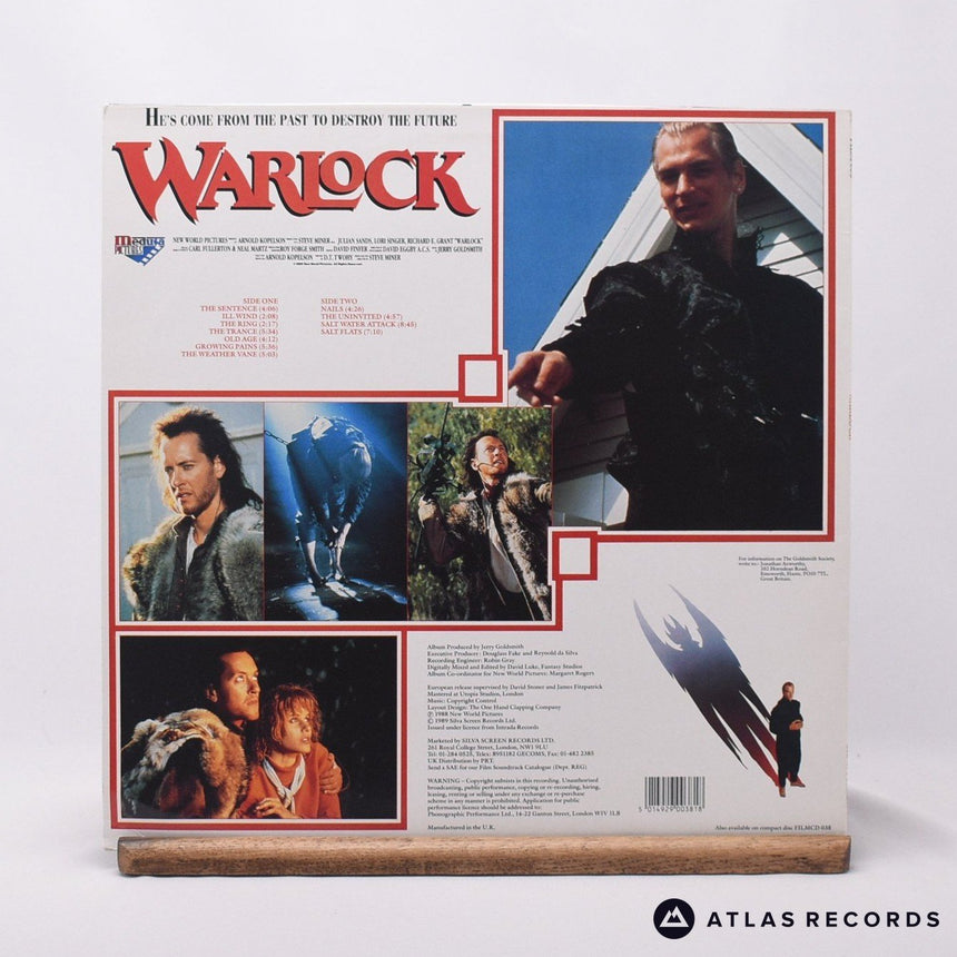 Jerry Goldsmith - Warlock - LP Vinyl Record - VG+/EX