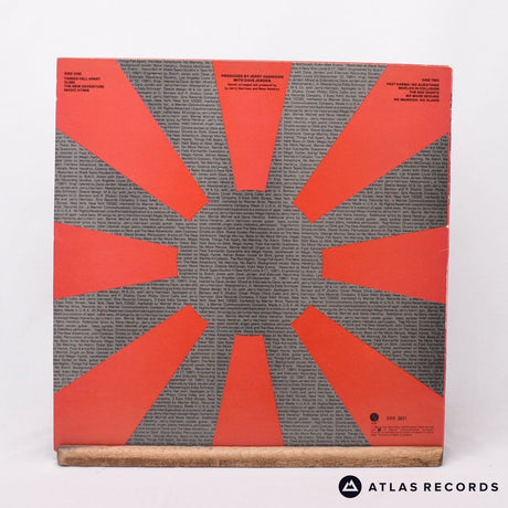 Jerry Harrison - The Red And The Black - LP Vinyl Record - EX/EX