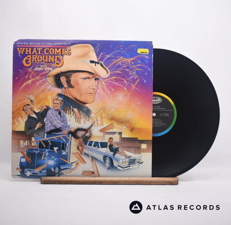 Jerry Reed What Comes Around LP Vinyl Record - Front Cover & Record