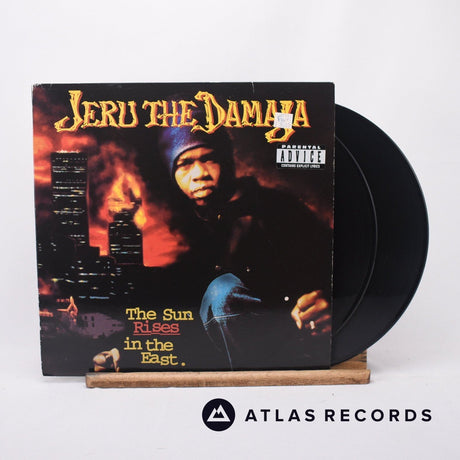 Jeru The Damaja The Sun Rises In The East 2 x LP Vinyl Record - Front Cover & Record