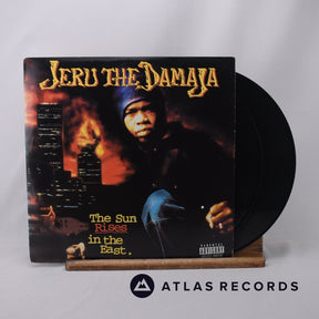 Jeru The Damaja The Sun Rises In The East 2 x LP Vinyl Record - Front Cover & Record