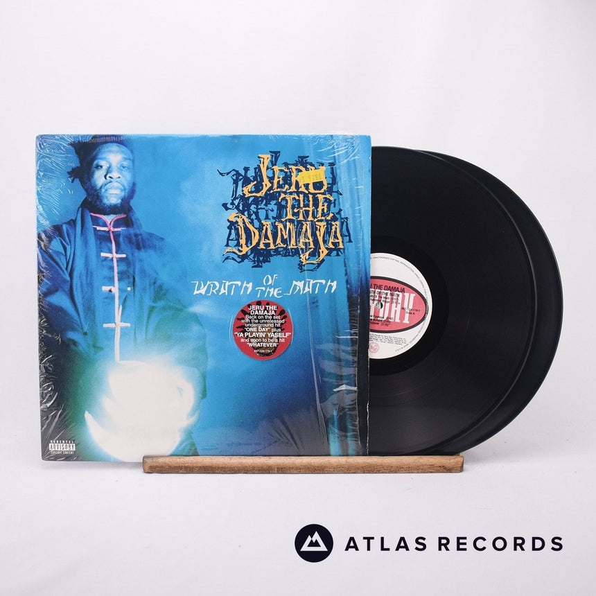 Jeru The Damaja Wrath Of The Math 2 x LP Vinyl Record - Front Cover & Record