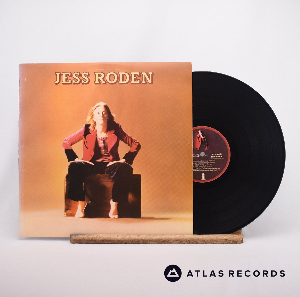 Jess Roden Jess Roden LP Vinyl Record - Front Cover & Record