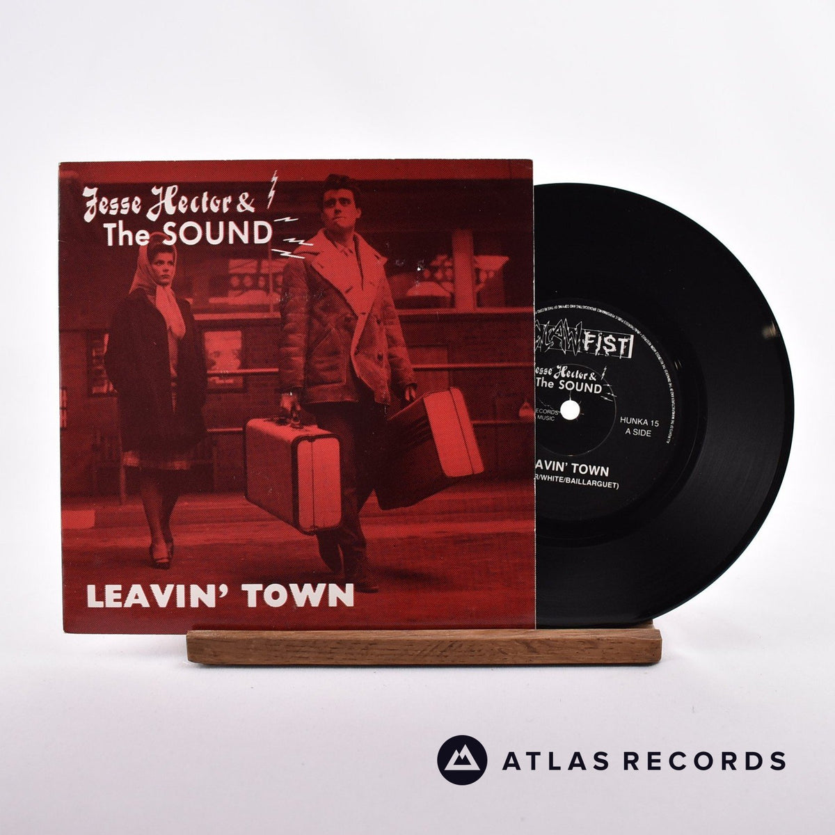Jesse Hector & The Sound Leavin' Town 7" Vinyl Record - Front Cover & Record
