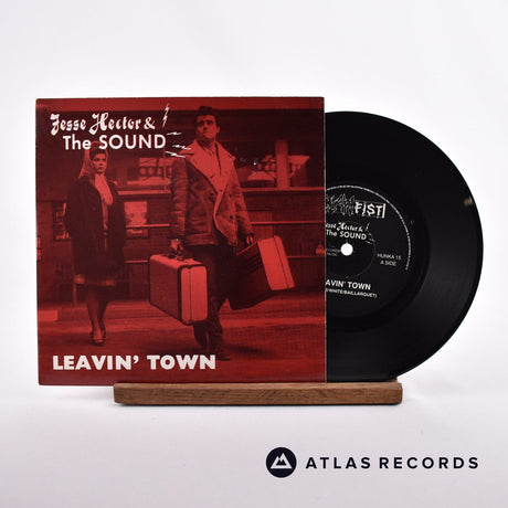 Jesse Hector & The Sound Leavin' Town 7" Vinyl Record - Front Cover & Record