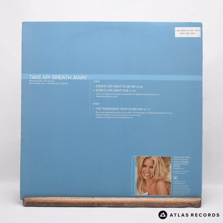 Jessica Simpson - Take My Breath Away (12" Remixes) - 12" Vinyl Record - EX/VG+