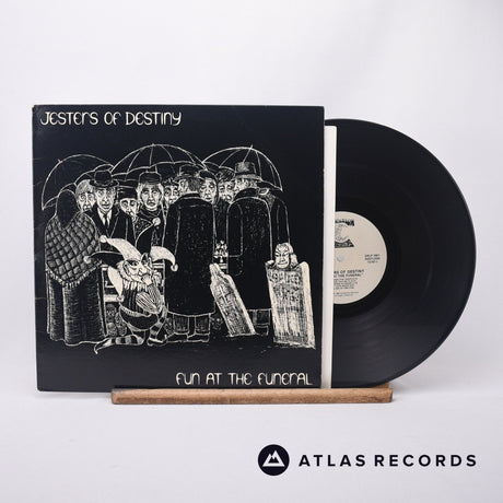 Jesters Of Destiny Fun At The Funeral LP Vinyl Record - Front Cover & Record