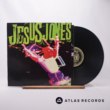 Jesus Jones Liquidizer LP Vinyl Record - Front Cover & Record