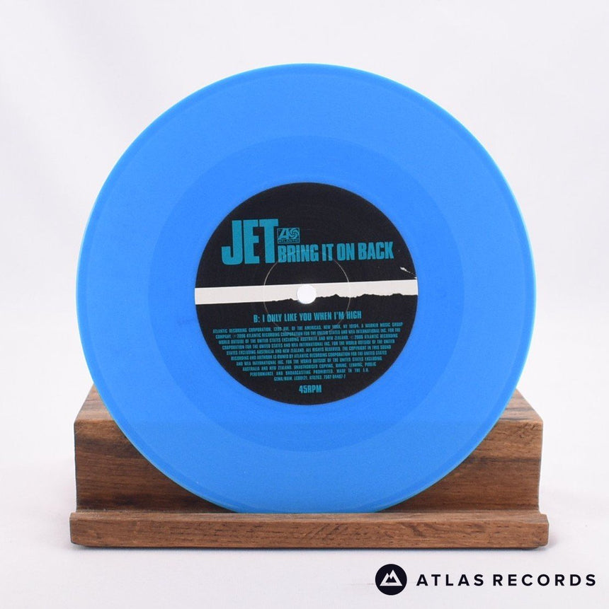 Jet - Bring It On Back - Blue 7" Vinyl Record - NM/EX