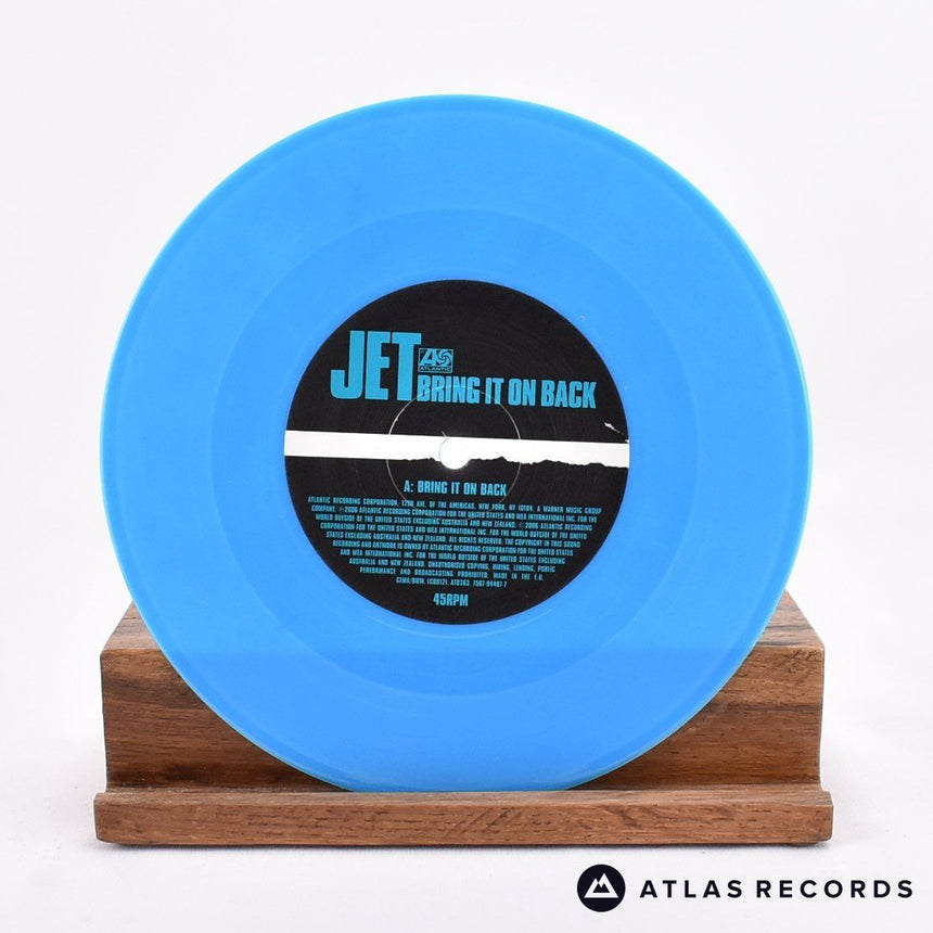 Jet - Bring It On Back - Blue 7" Vinyl Record - NM/NM