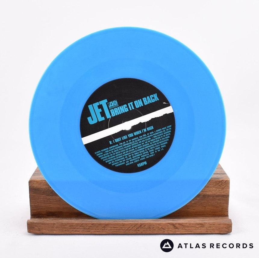 Jet - Bring It On Back - Blue 7" Vinyl Record - NM/NM
