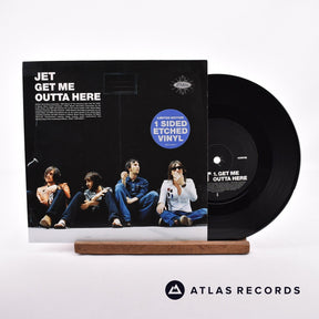 Jet Get Me Outta Here 7" Vinyl Record - Front Cover & Record