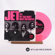 Jet Put Your Money Where Your Mouth Is 7" Vinyl Record - Front Cover & Record