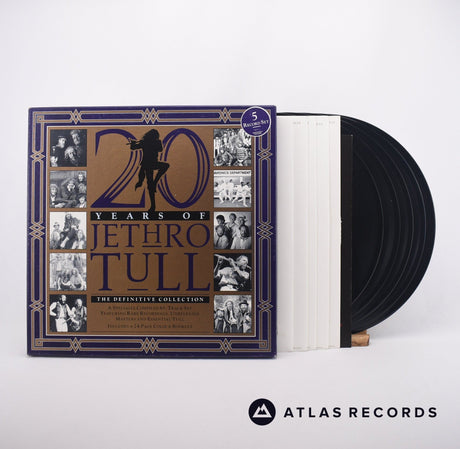 Jethro Tull 20 Years Of Jethro Tull - The Definitive Collection 5 x LP Vinyl Record - Front Cover & Record