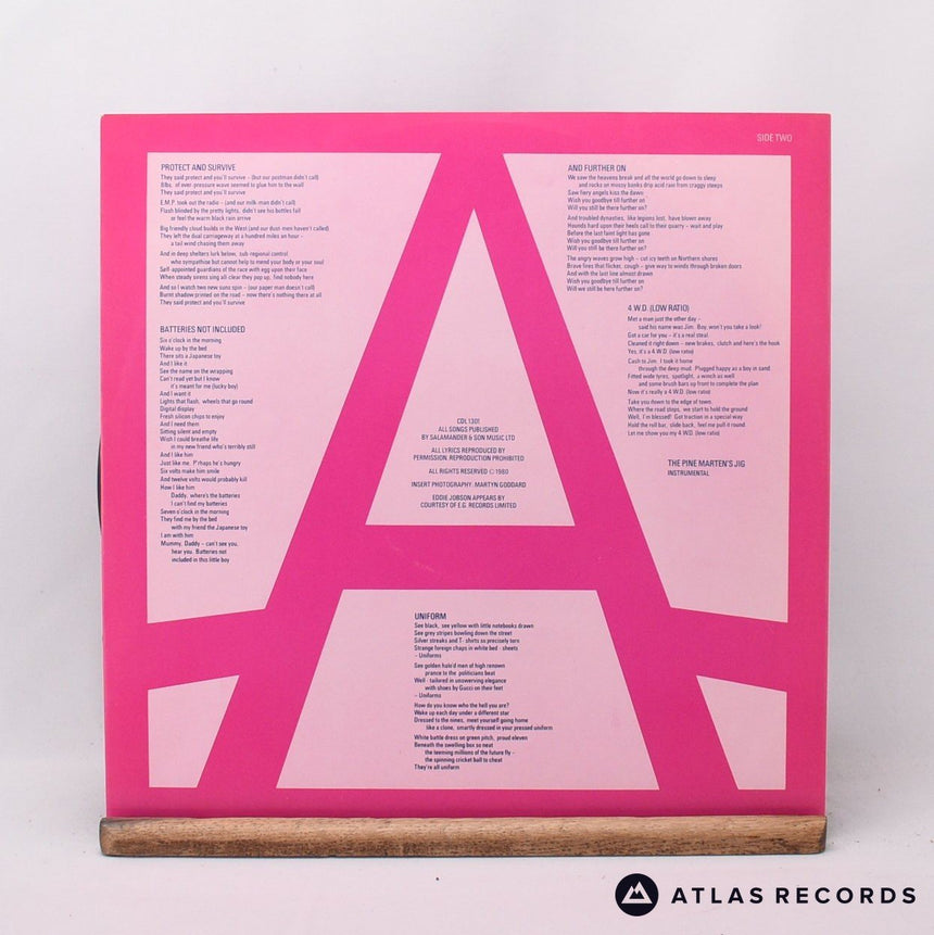 Jethro Tull - A - LP Vinyl Record - VG+/EX